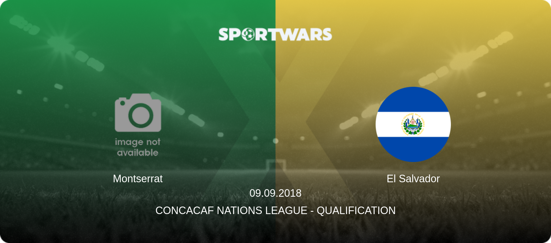 Montserrat — El Salvador, 09.09.2018 — CONCACAF Nations League - Qualification (match preview)