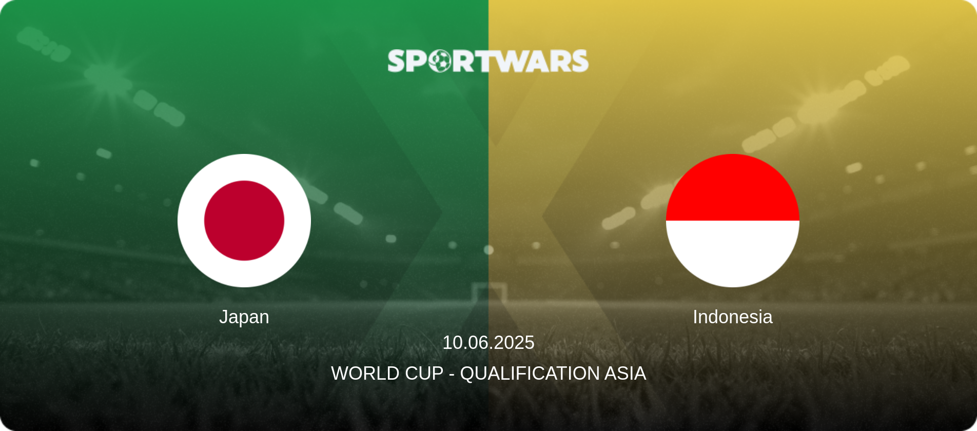 Japan — Indonesia, 10.06.2025 — World Cup - Qualification Asia (match preview)