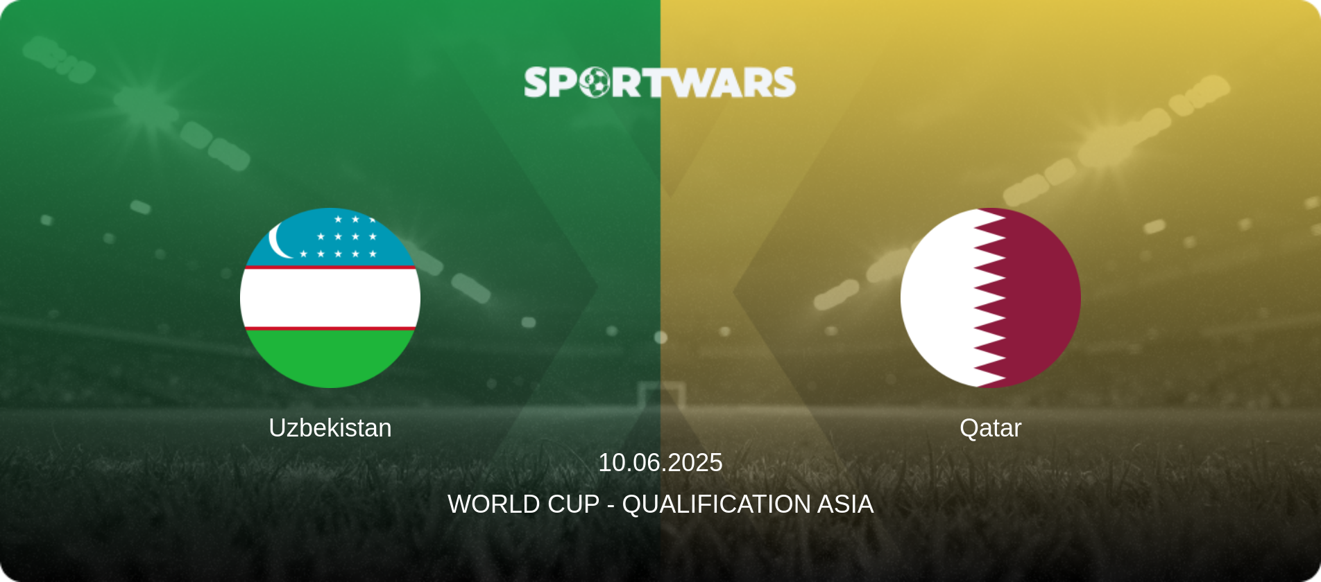Uzbekistan — Qatar, 10.06.2025 — World Cup - Qualification Asia (match preview)