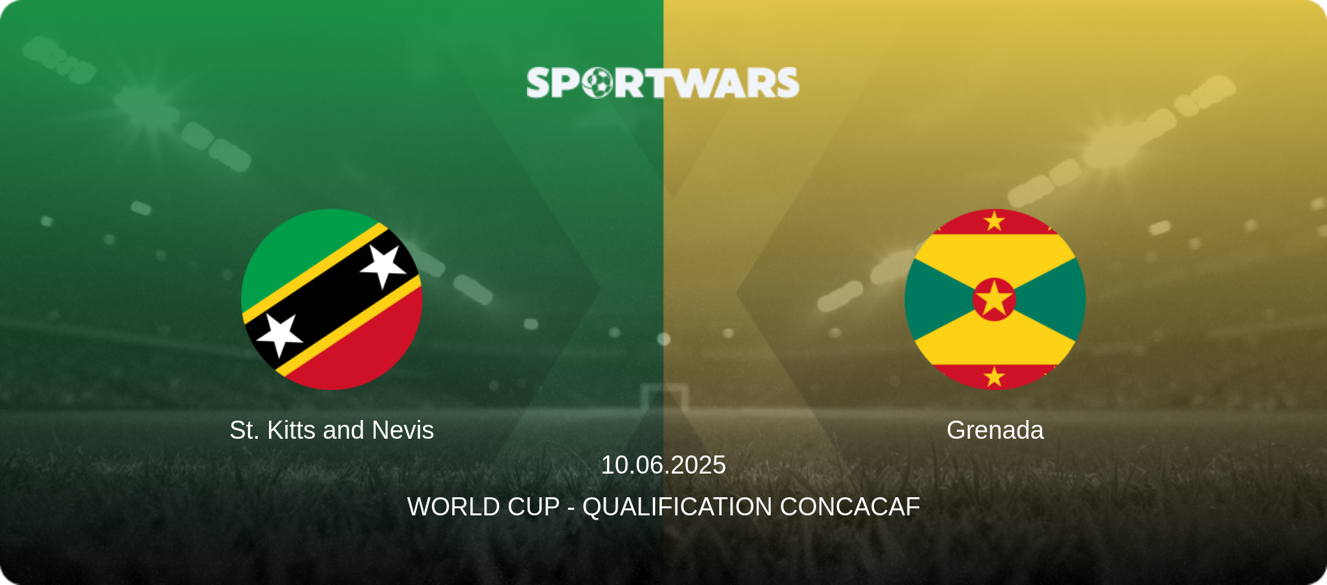 St. Kitts and Nevis — Grenada, 10.06.2025 — World Cup - Qualification CONCACAF (match preview)