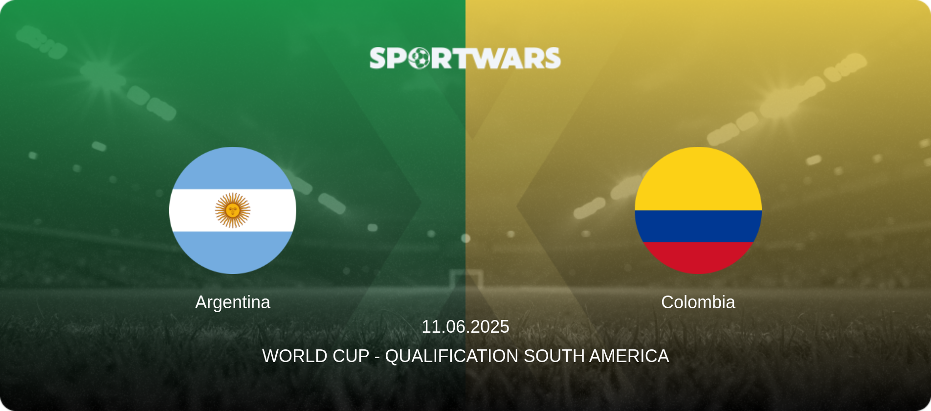 Argentina — Colombia, 11.06.2025 — World Cup - Qualification South America (match preview)