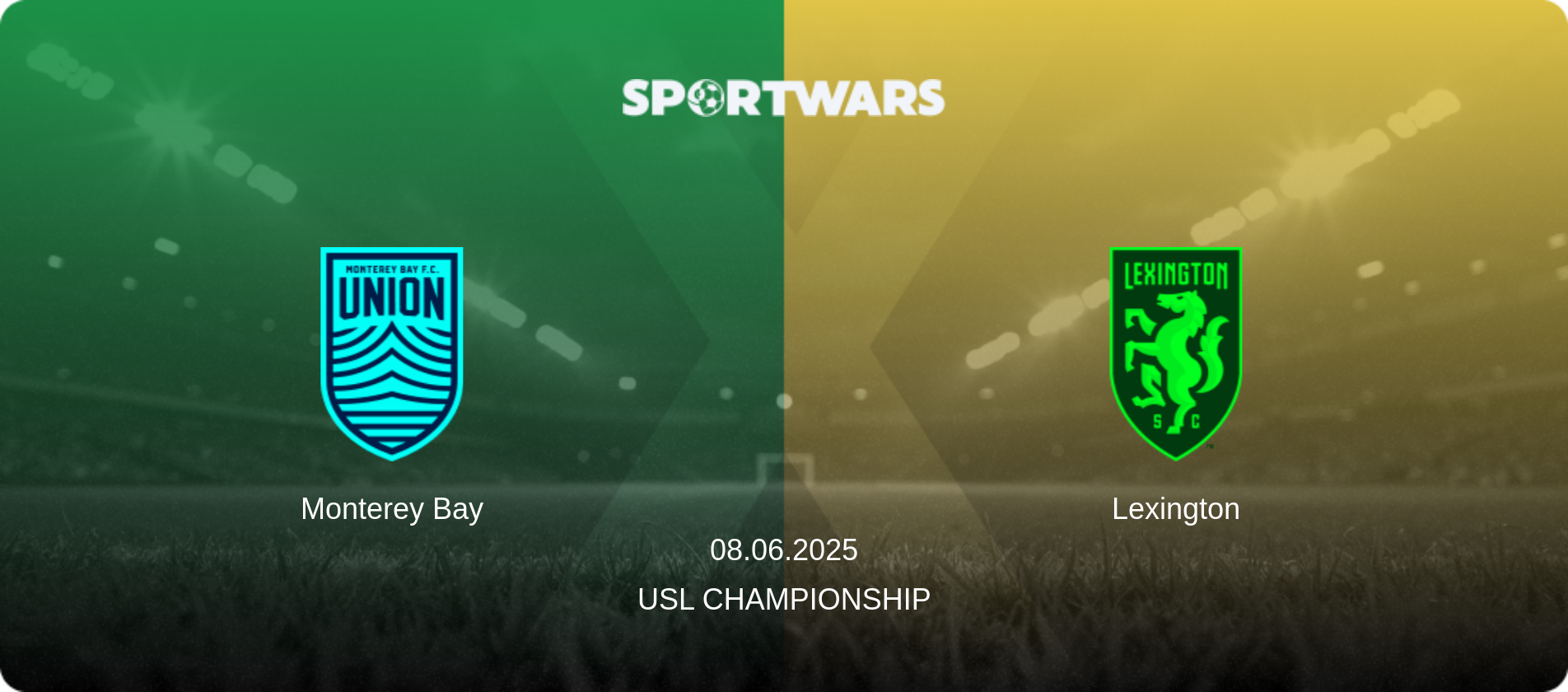 Monterey Bay — Lexington, 08.06.2025 — USL Championship (match preview)