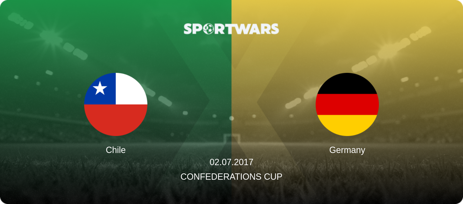Chile — Germany, 02.07.2017 — Confederations Cup (match preview)