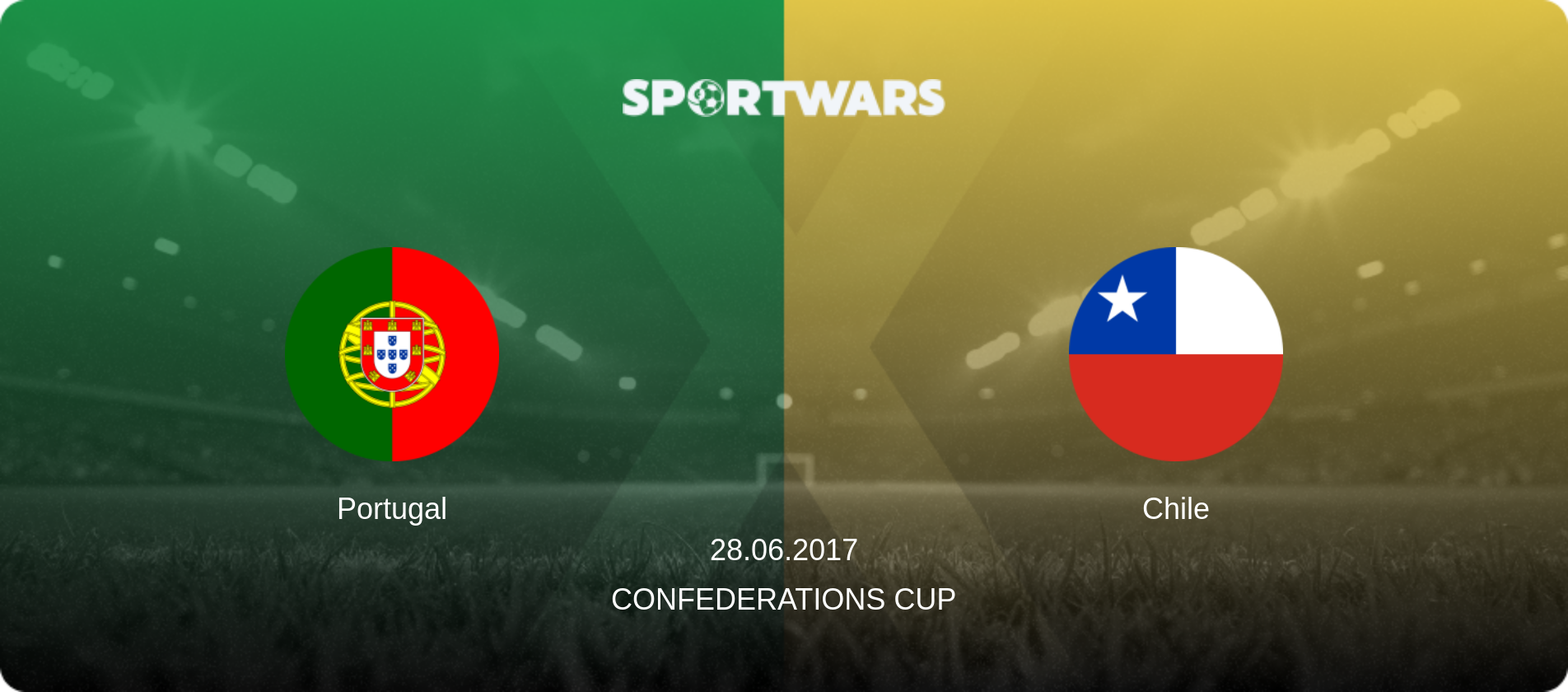 Portugal — Chile, 28.06.2017 — Confederations Cup (match preview)