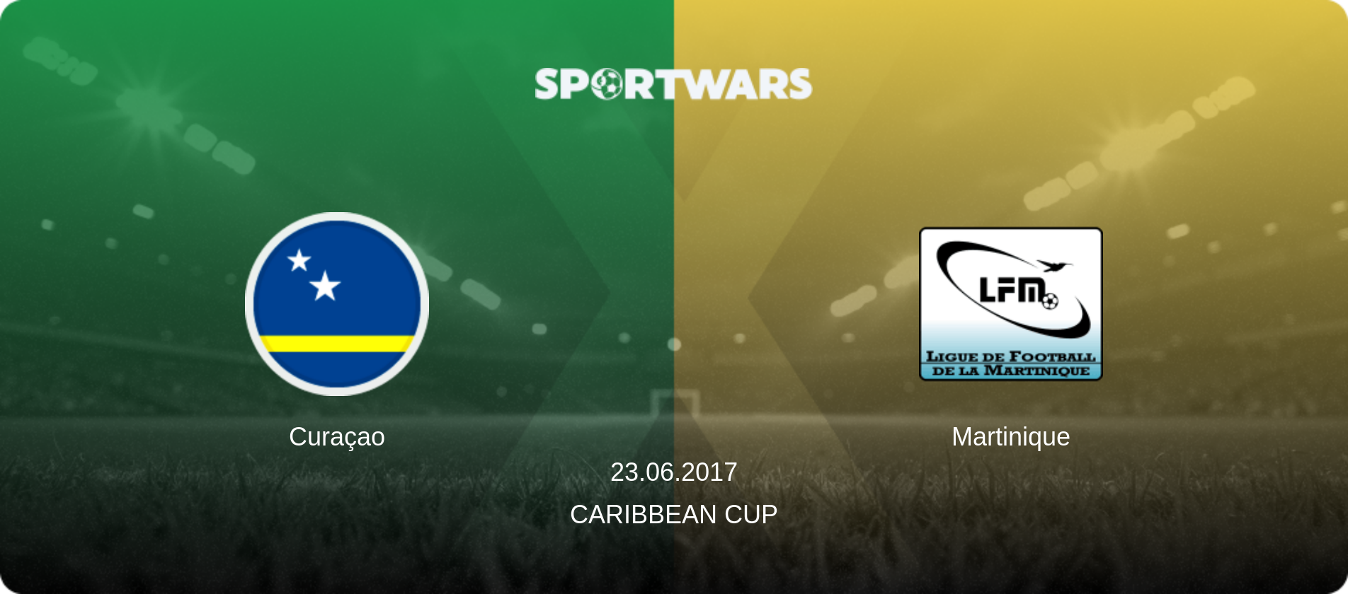 Curaçao — Martinique, 23.06.2017 — Caribbean Cup (match preview)