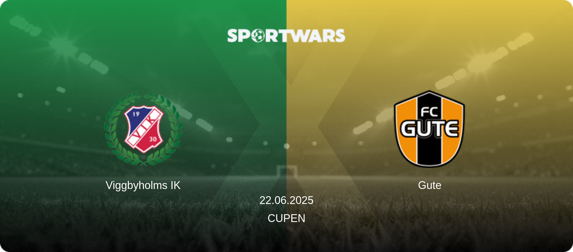 Viggbyholms IK — Gute, 22.06.2025 — Cupen (match preview)