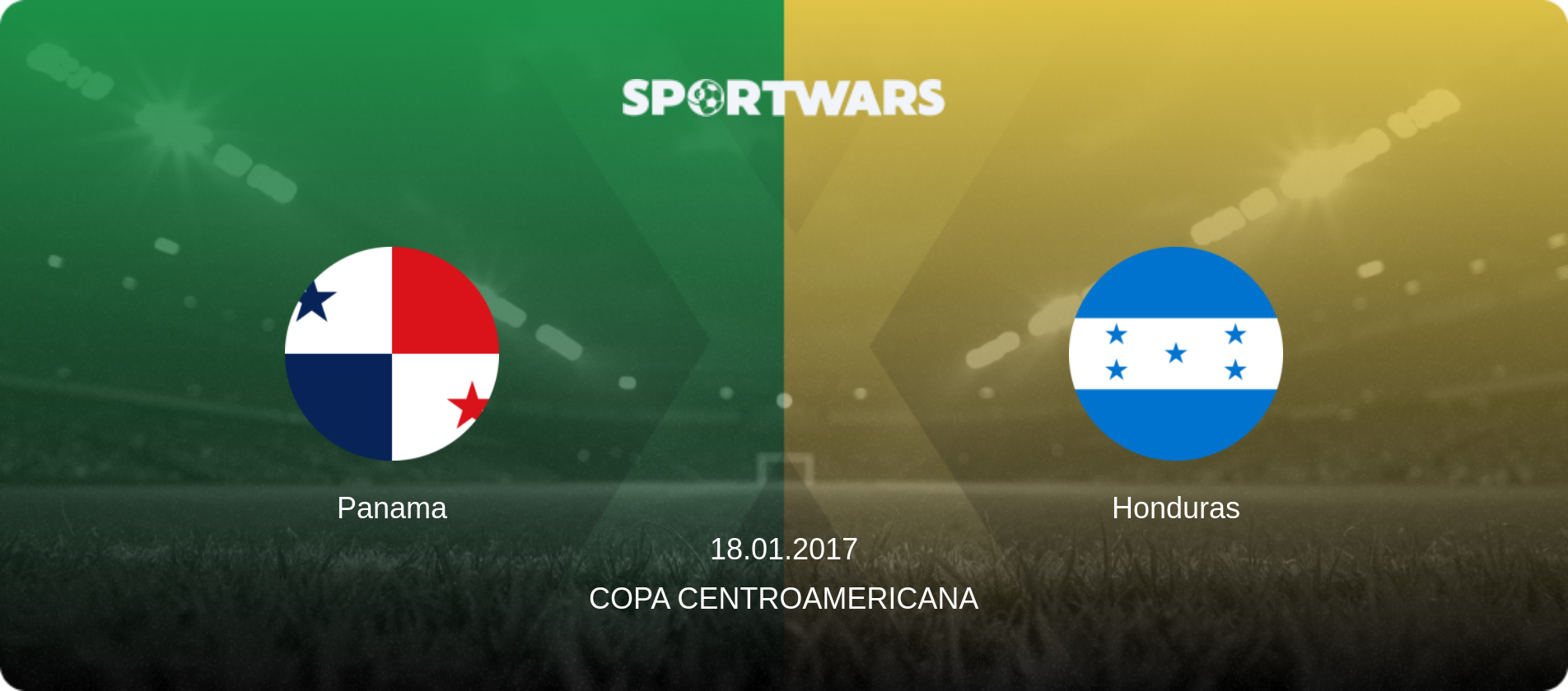 Panama — Honduras, 18.01.2017 — Copa Centroamericana (match preview)