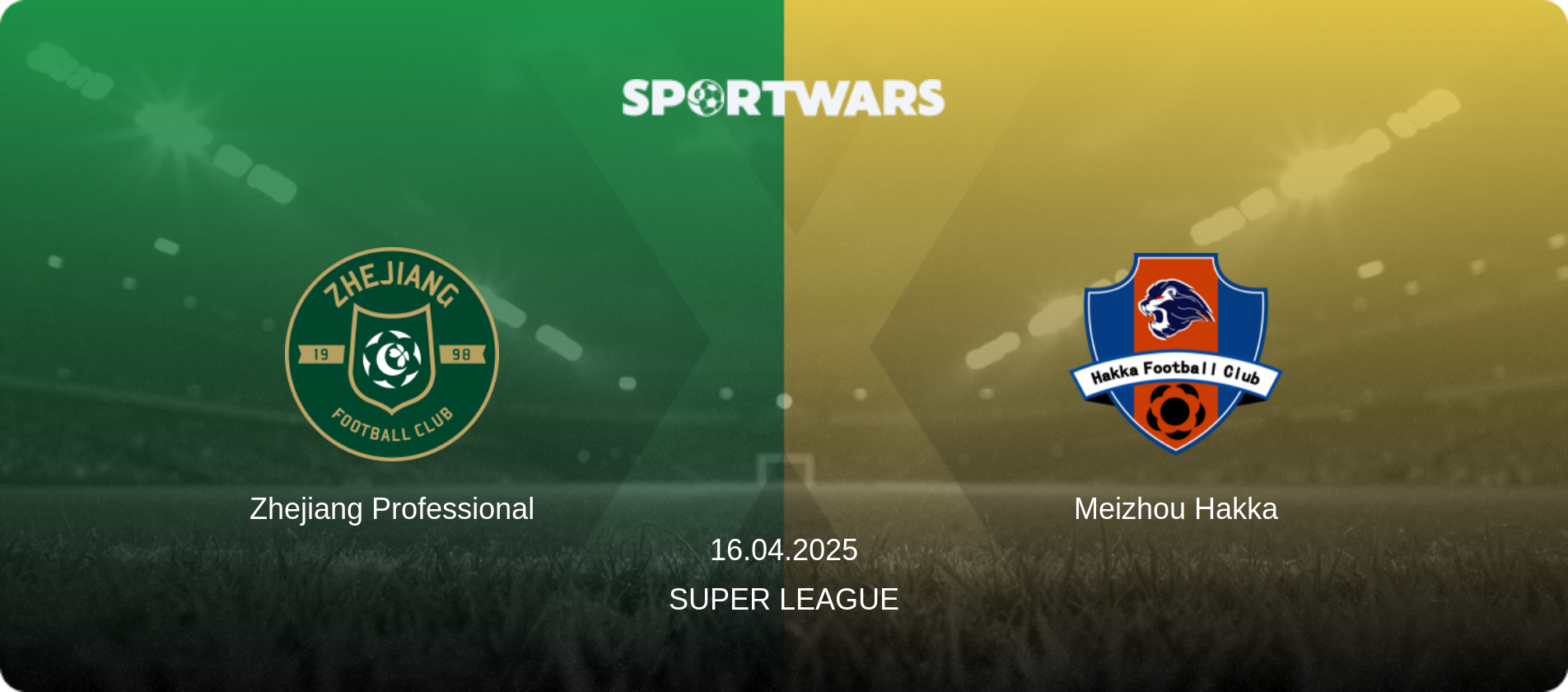 Zhejiang Professional — Meizhou Hakka, 16.04.2025 — Super League (match preview)