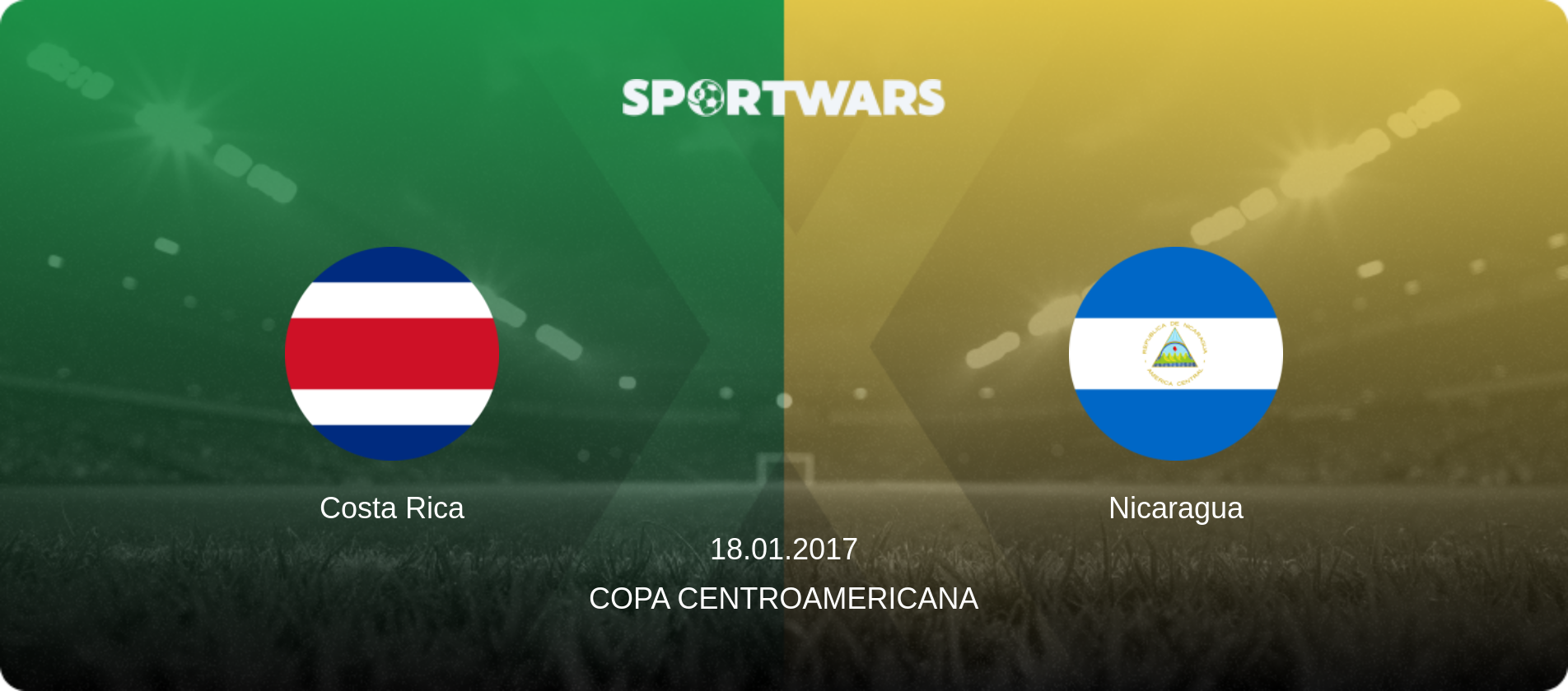 Costa Rica — Nicaragua, 18.01.2017 — Copa Centroamericana (match preview)