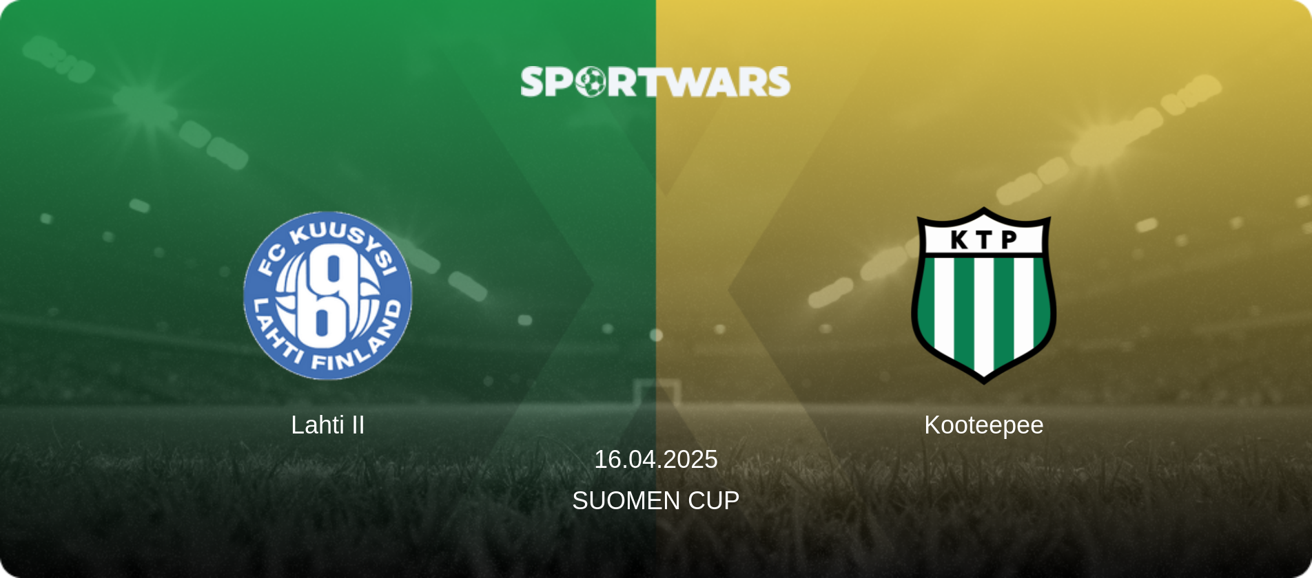 Lahti II — Kooteepee, 16.04.2025 — Suomen Cup (match preview)