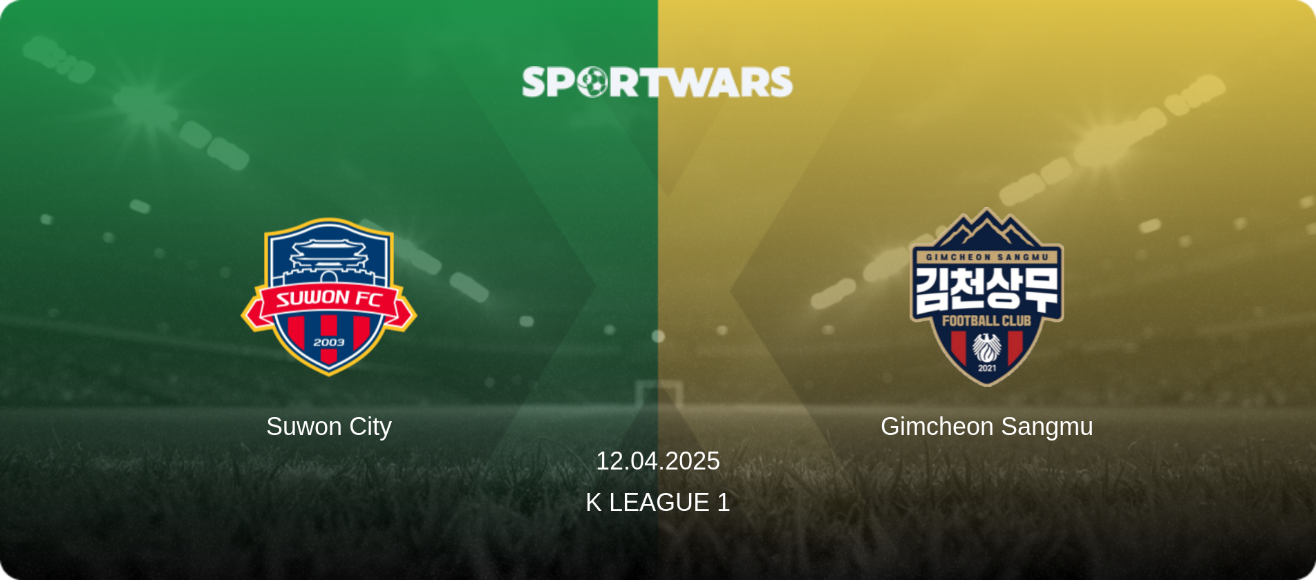 Suwon City — Gimcheon Sangmu, 12.04.2025 — K League 1 (match preview)