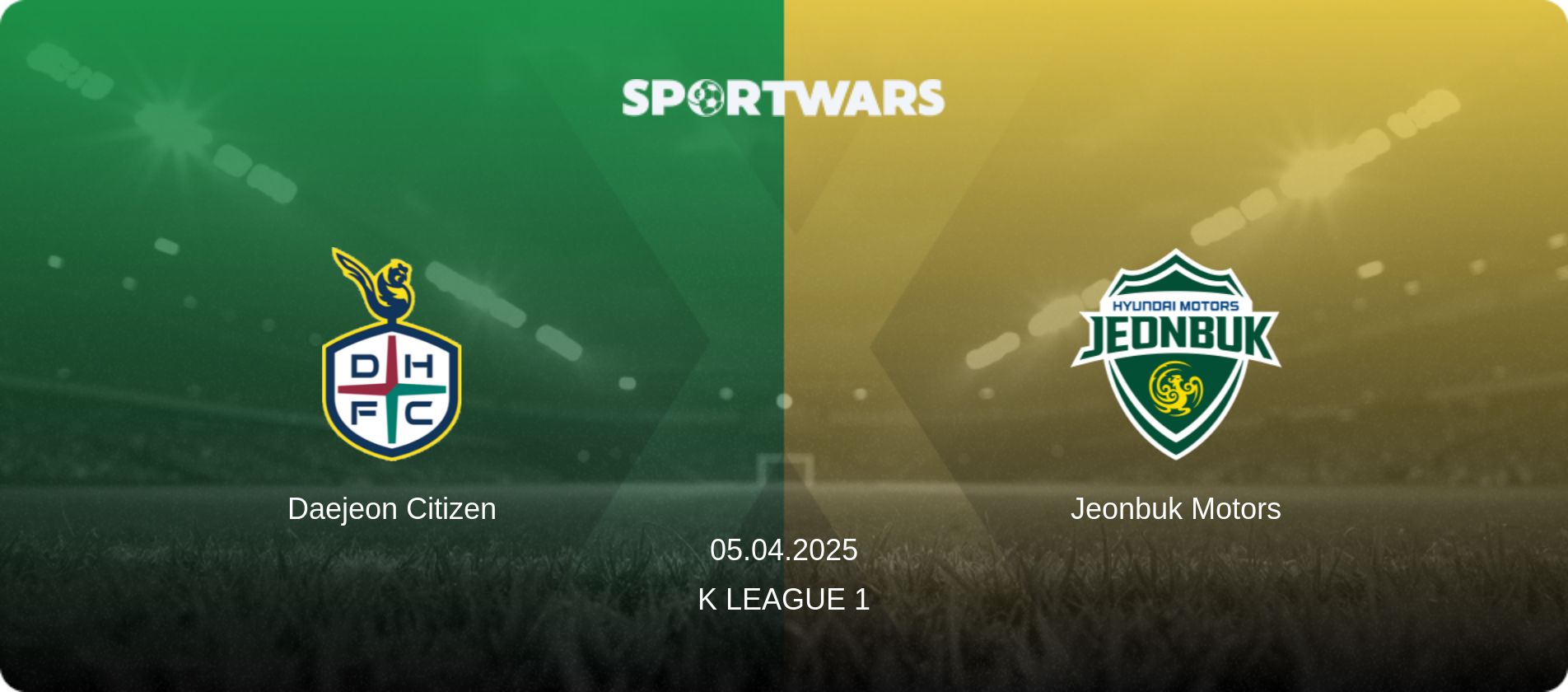 Daejeon Citizen — Jeonbuk Motors, 05.04.2025 — K League 1 (match preview)