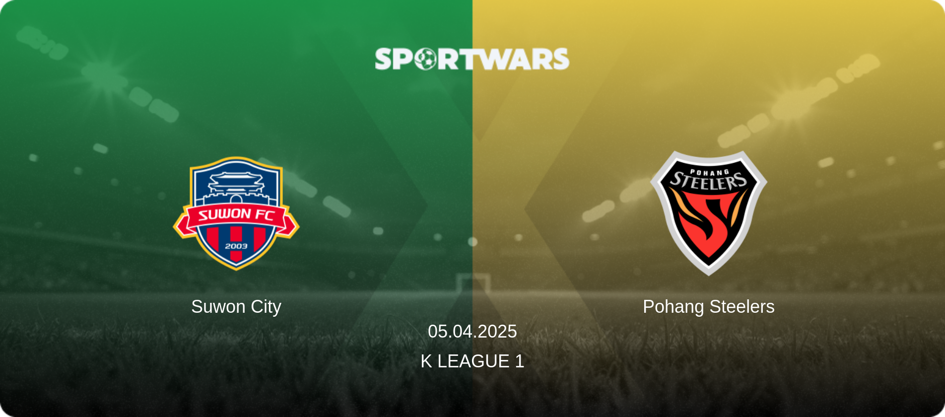 Suwon City — Pohang Steelers, 05.04.2025 — K League 1 (match preview)