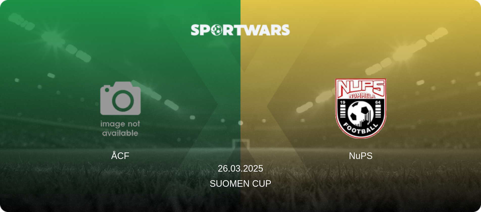 ÅCF — NuPS, 26.03.2025 — Suomen Cup (match preview)