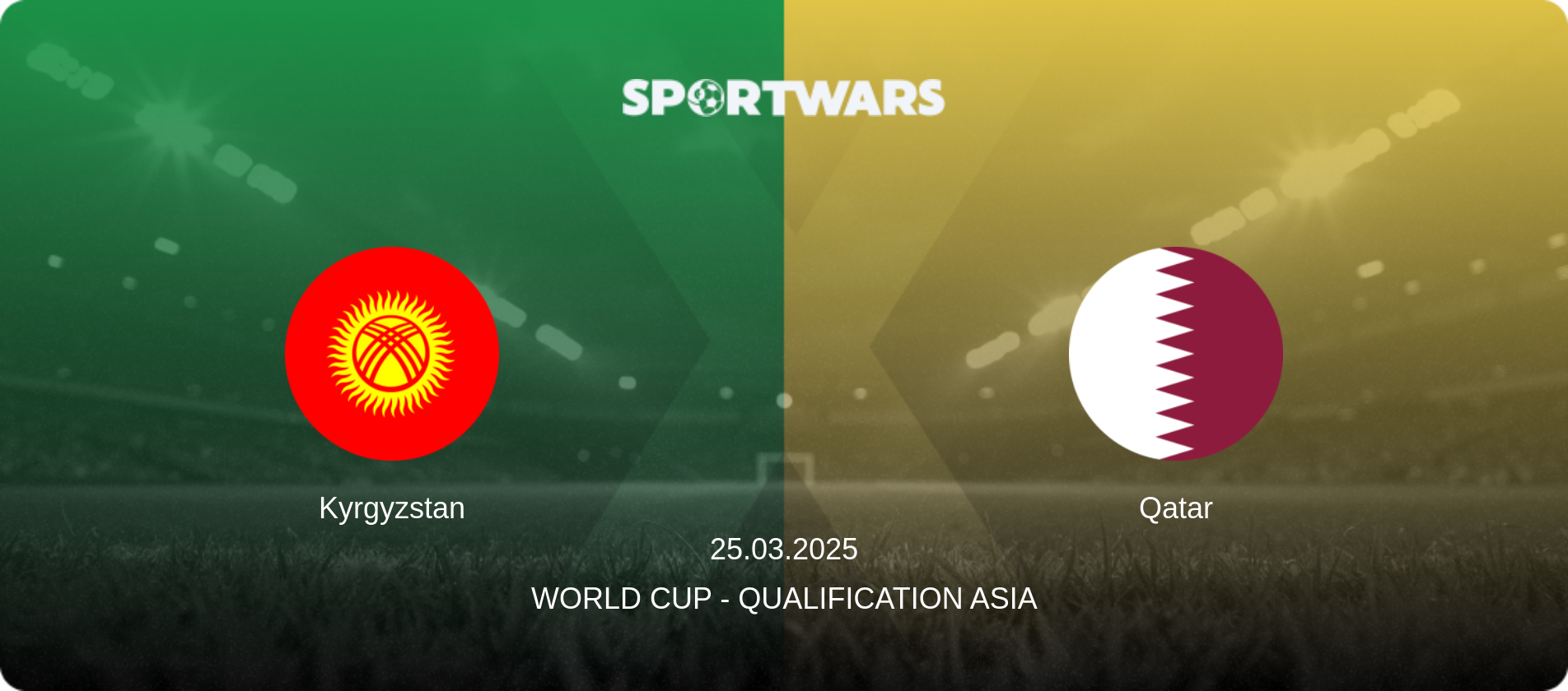 Kyrgyzstan — Qatar, 25.03.2025 — World Cup - Qualification Asia (match preview)