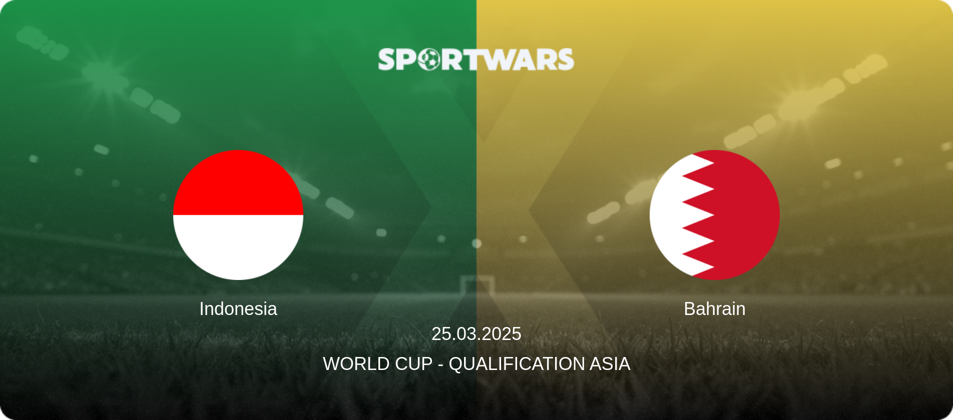 Indonesia — Bahrain, 25.03.2025 — World Cup - Qualification Asia (match preview)