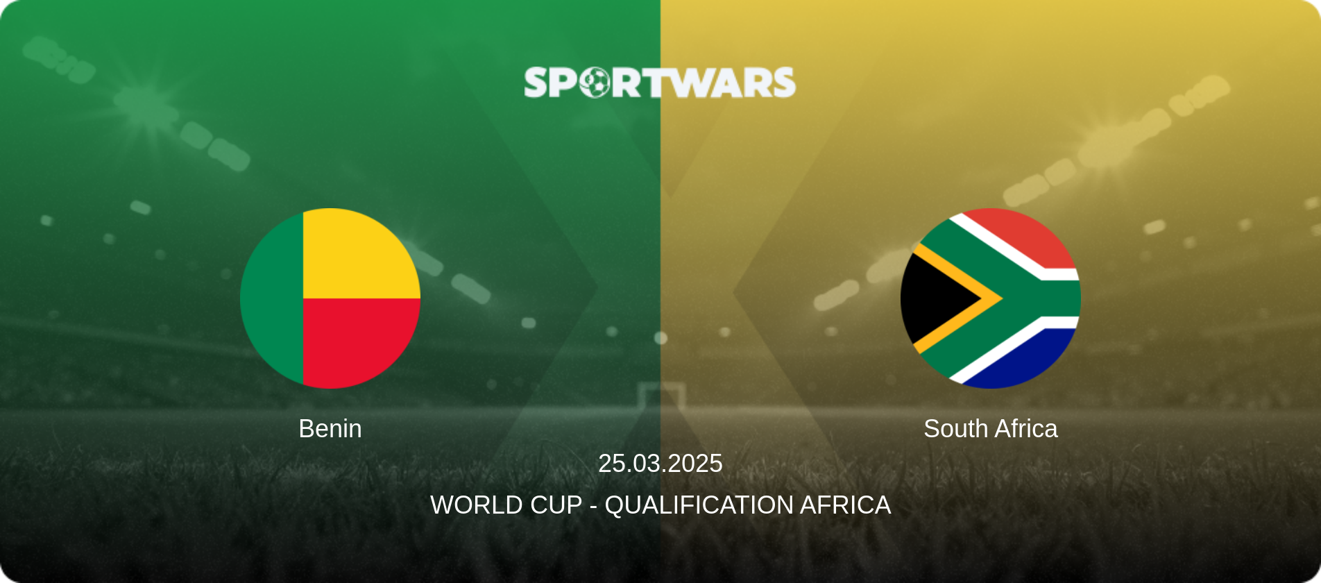 Benin — South Africa, 25.03.2025 — World Cup - Qualification Africa (match preview)