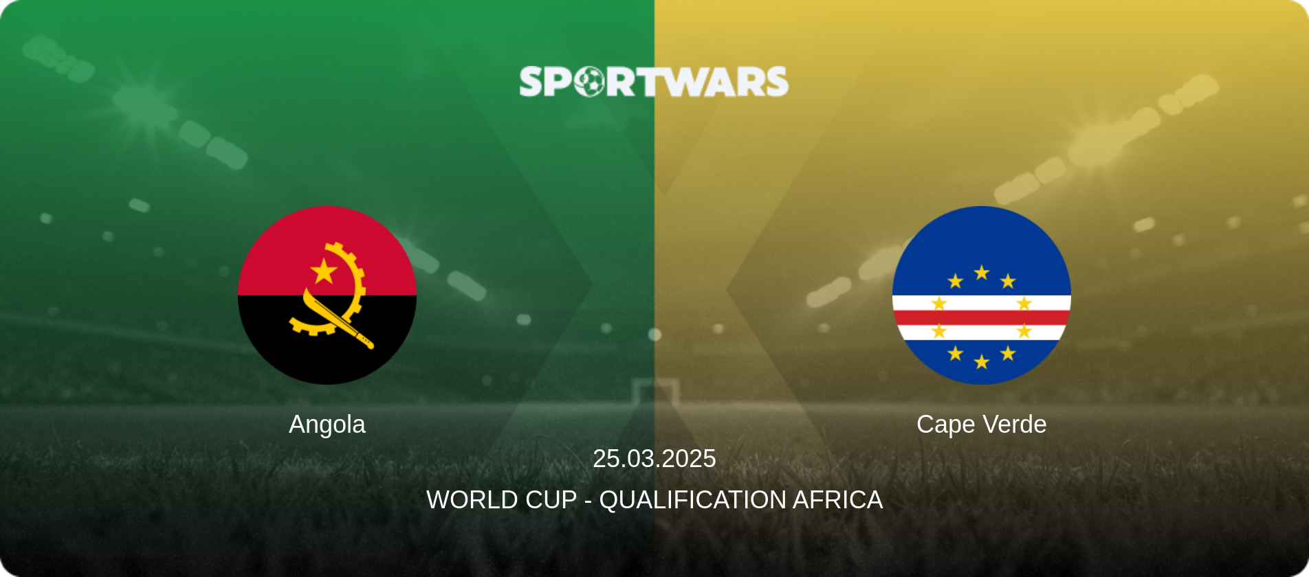 Angola — Cape Verde, 25.03.2025 — World Cup - Qualification Africa (match preview)