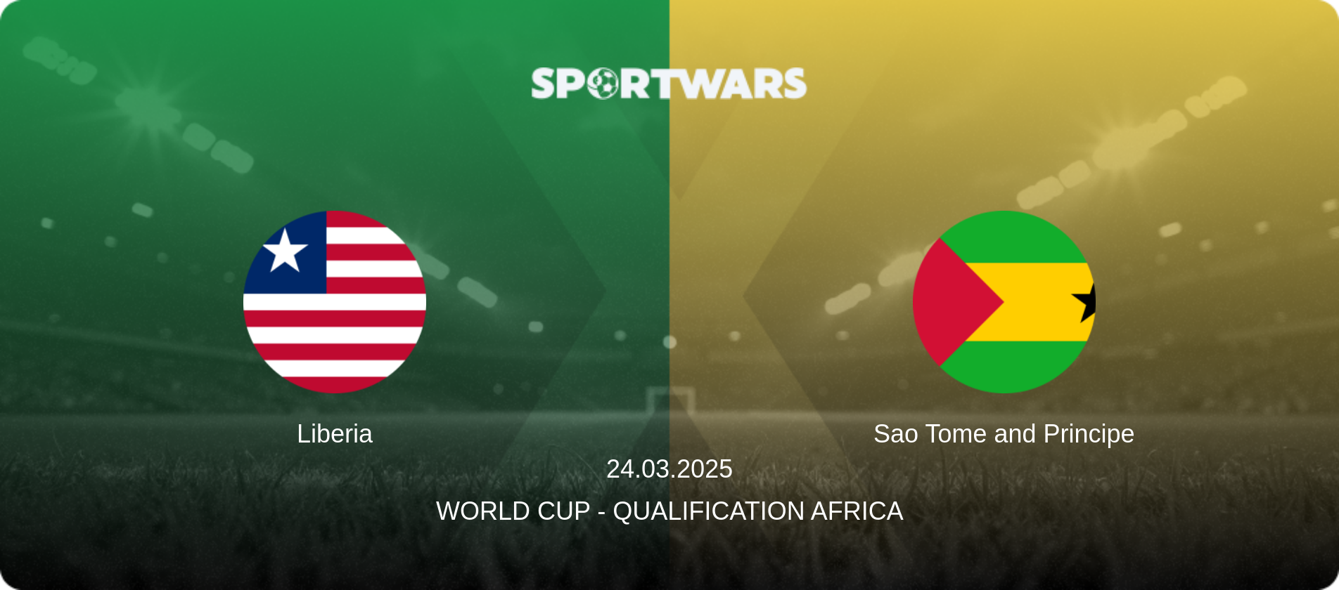 Liberia — Sao Tome and Principe, 24.03.2025 — World Cup - Qualification Africa (match preview)