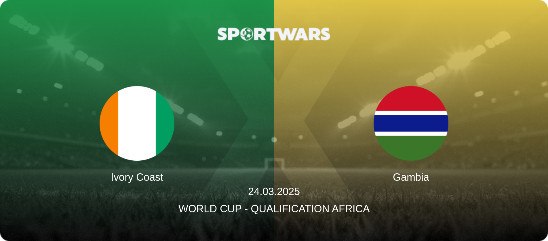 Ivory Coast — Gambia, 24.03.2025 — World Cup - Qualification Africa (match preview)