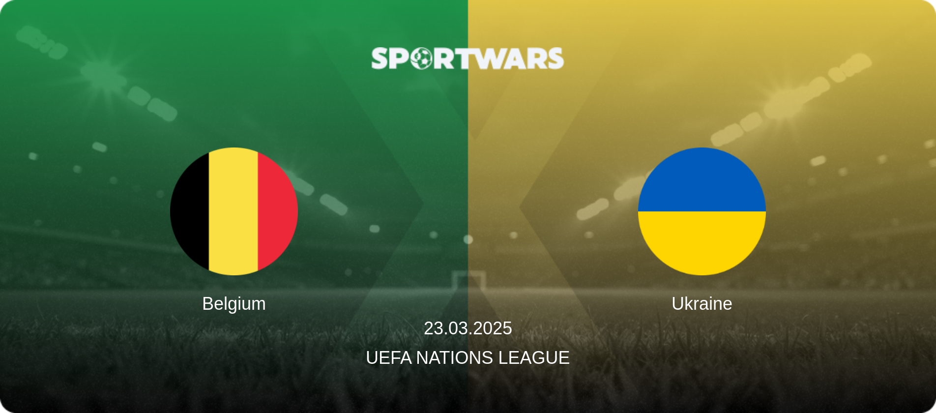 Belgium — Ukraine, 23.03.2025 — UEFA Nations League (match preview)