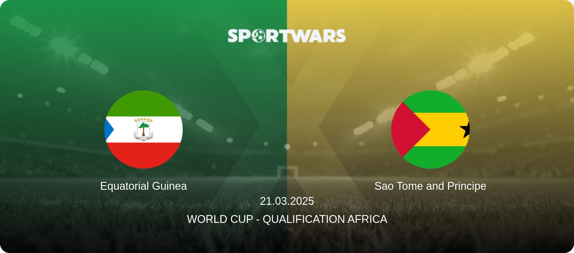 Equatorial Guinea — Sao Tome and Principe, 21.03.2025 — World Cup - Qualification Africa (match preview)
