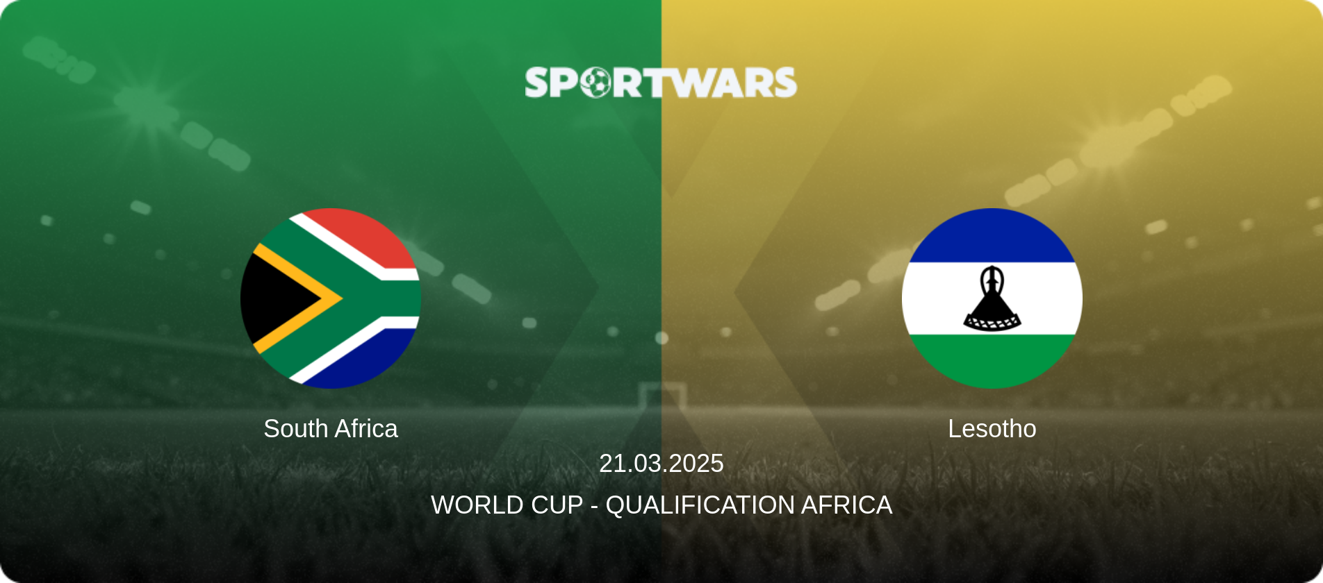 South Africa — Lesotho, 21.03.2025 — World Cup - Qualification Africa (match preview)