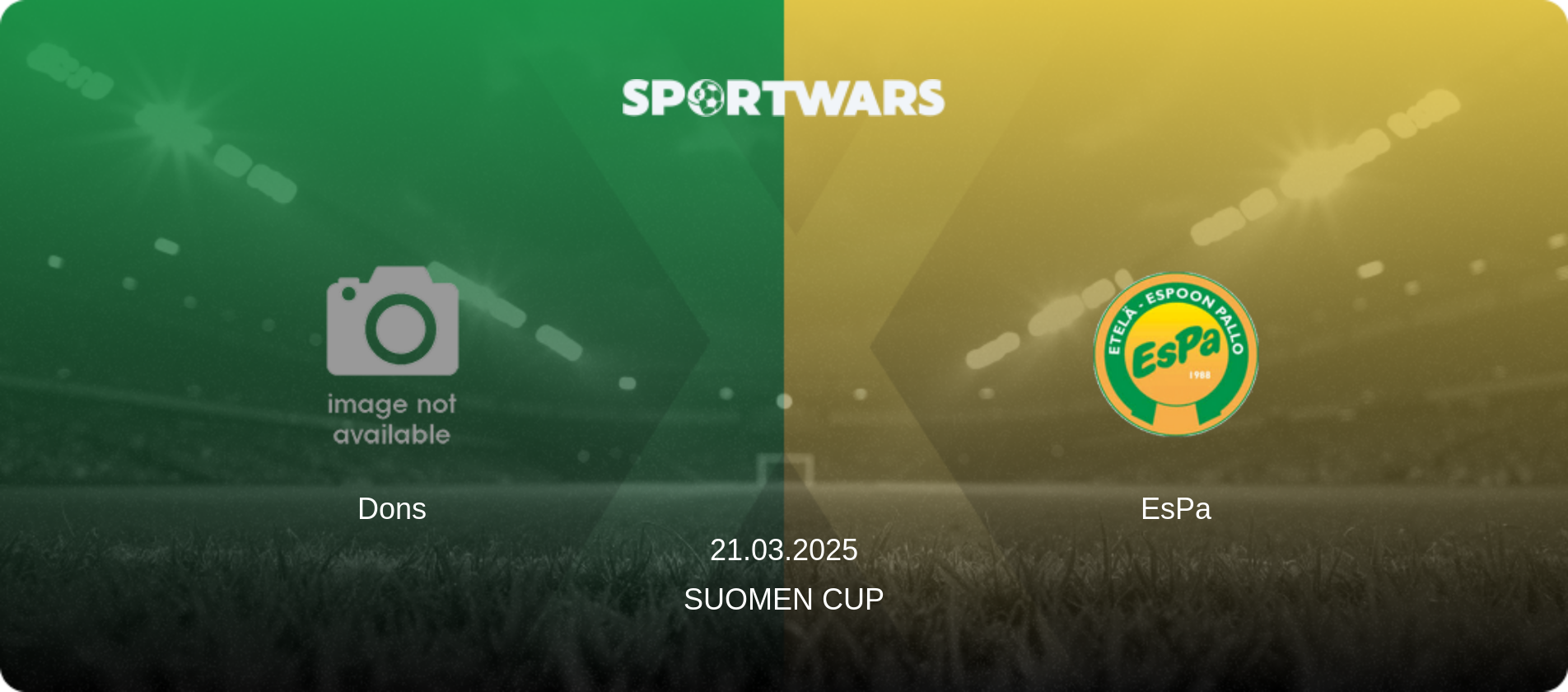 Dons — EsPa, 21.03.2025 — Suomen Cup (match preview)