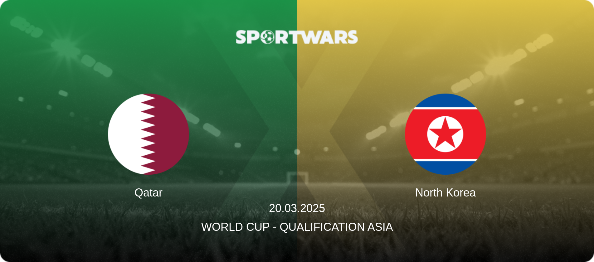 Qatar — North Korea, 20.03.2025 — World Cup - Qualification Asia (match preview)