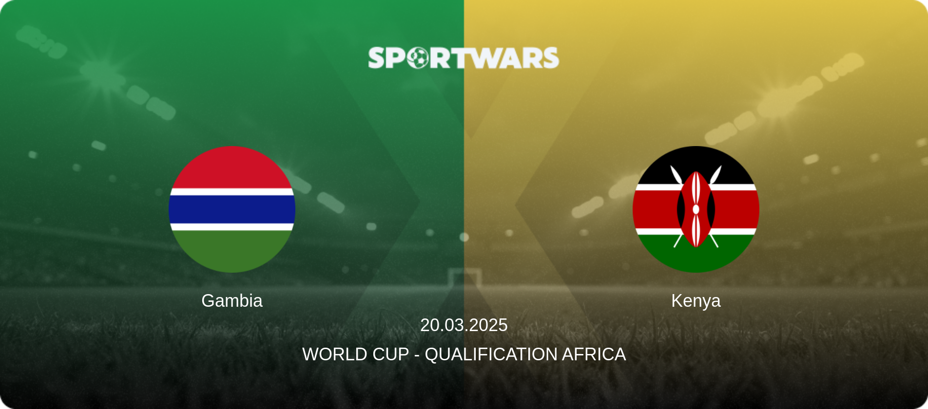 Gambia — Kenya, 20.03.2025 — World Cup - Qualification Africa (match preview)