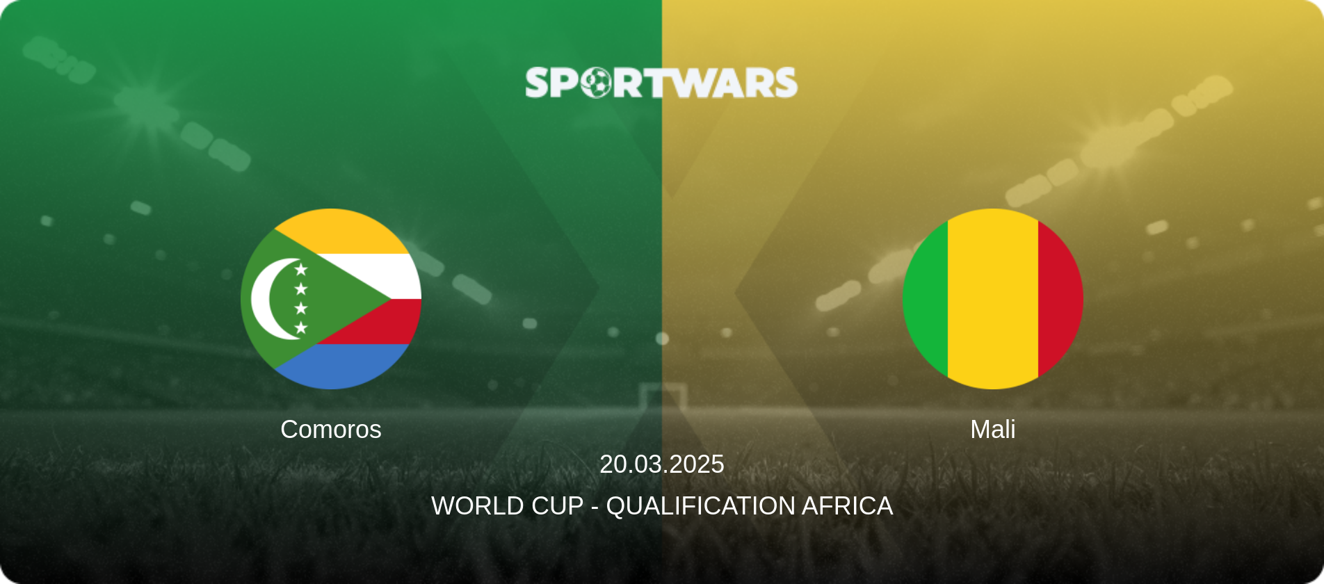 Comoros — Mali, 20.03.2025 — World Cup - Qualification Africa (match preview)