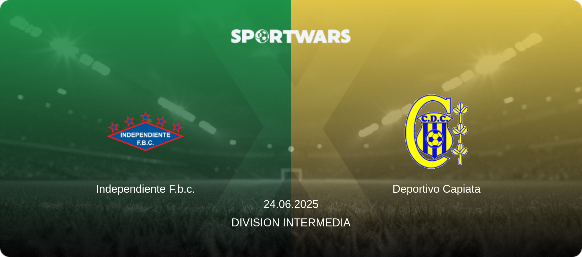 Independiente F.b.c. — Deportivo Capiata, 24.06.2025 — Division Intermedia (match preview)