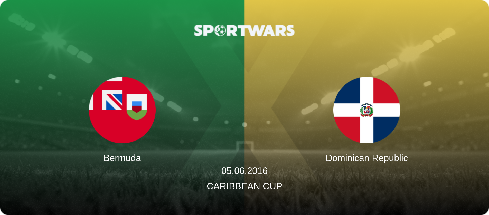 Bermuda — Dominican Republic, 05.06.2016 — Caribbean Cup (match preview)