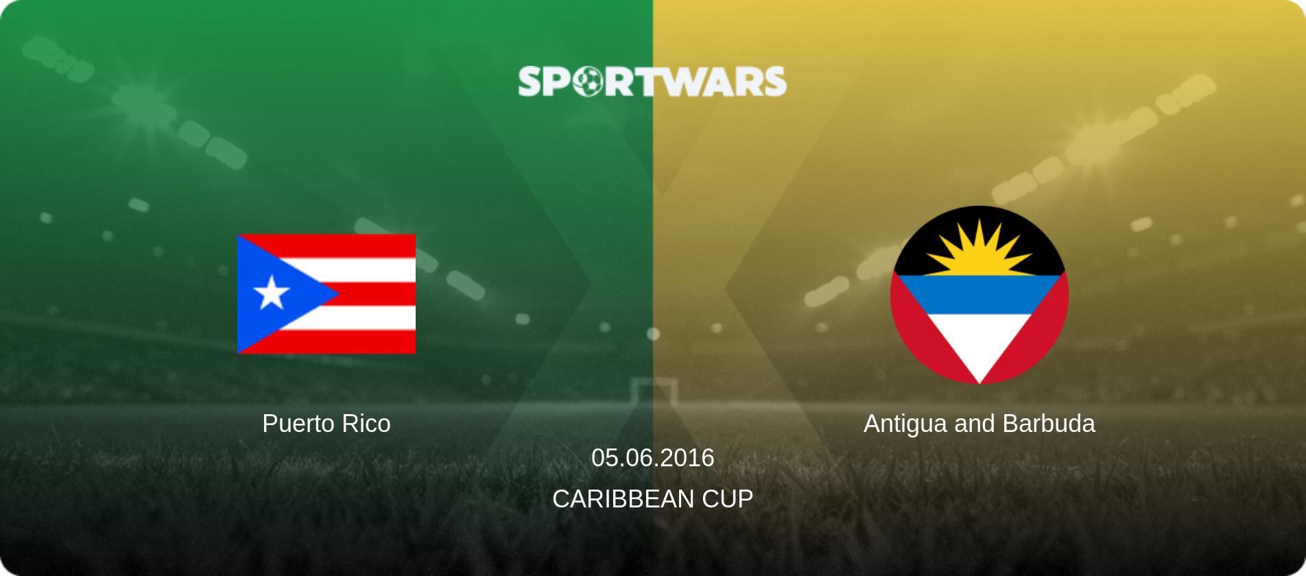 Puerto Rico — Antigua and Barbuda, 05.06.2016 — Caribbean Cup (match preview)