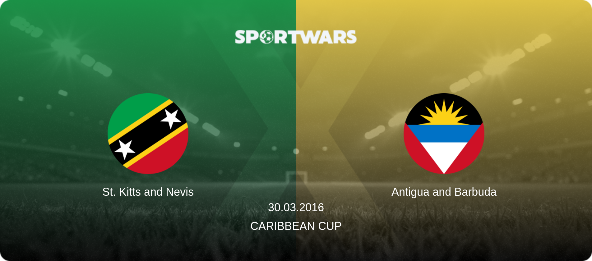 St. Kitts and Nevis — Antigua and Barbuda, 30.03.2016 — Caribbean Cup (match preview)