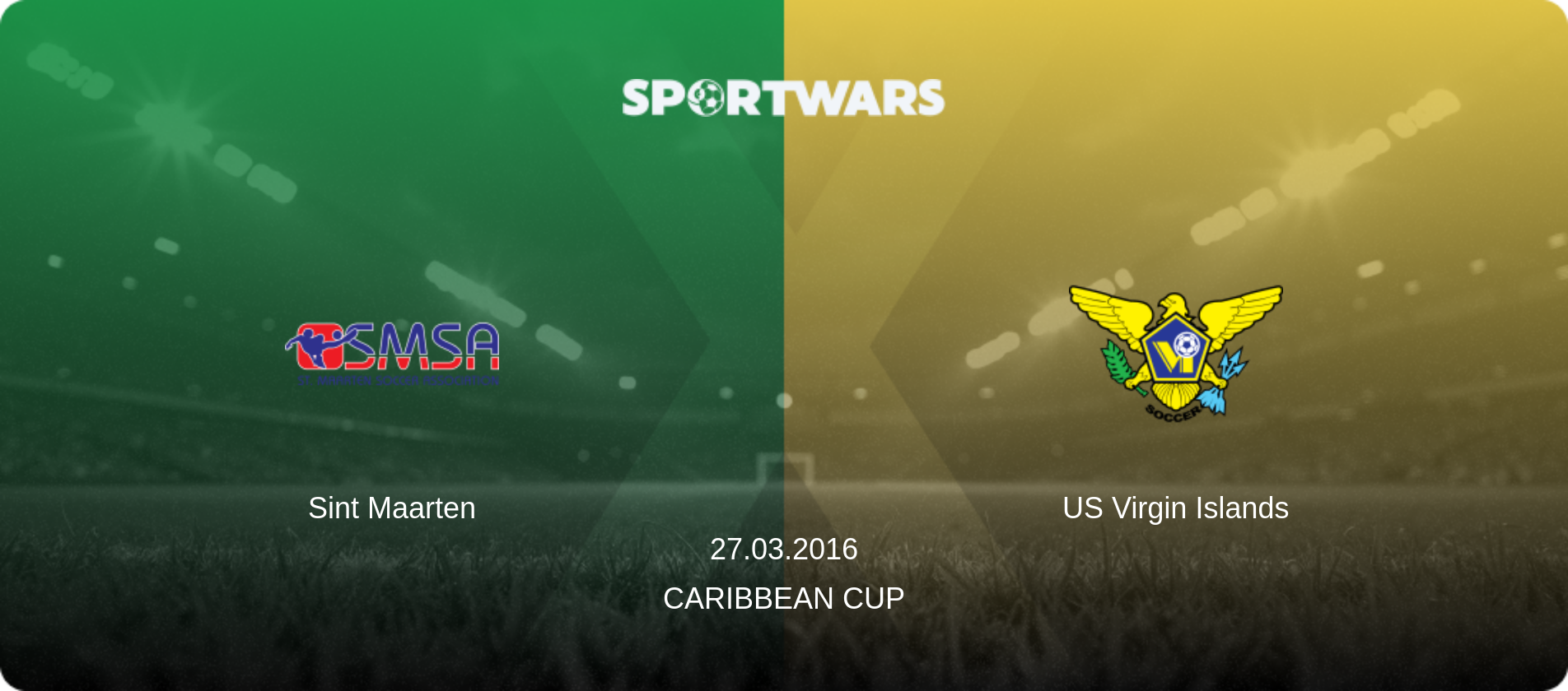 Sint Maarten — US Virgin Islands, 27.03.2016 — Caribbean Cup (match preview)