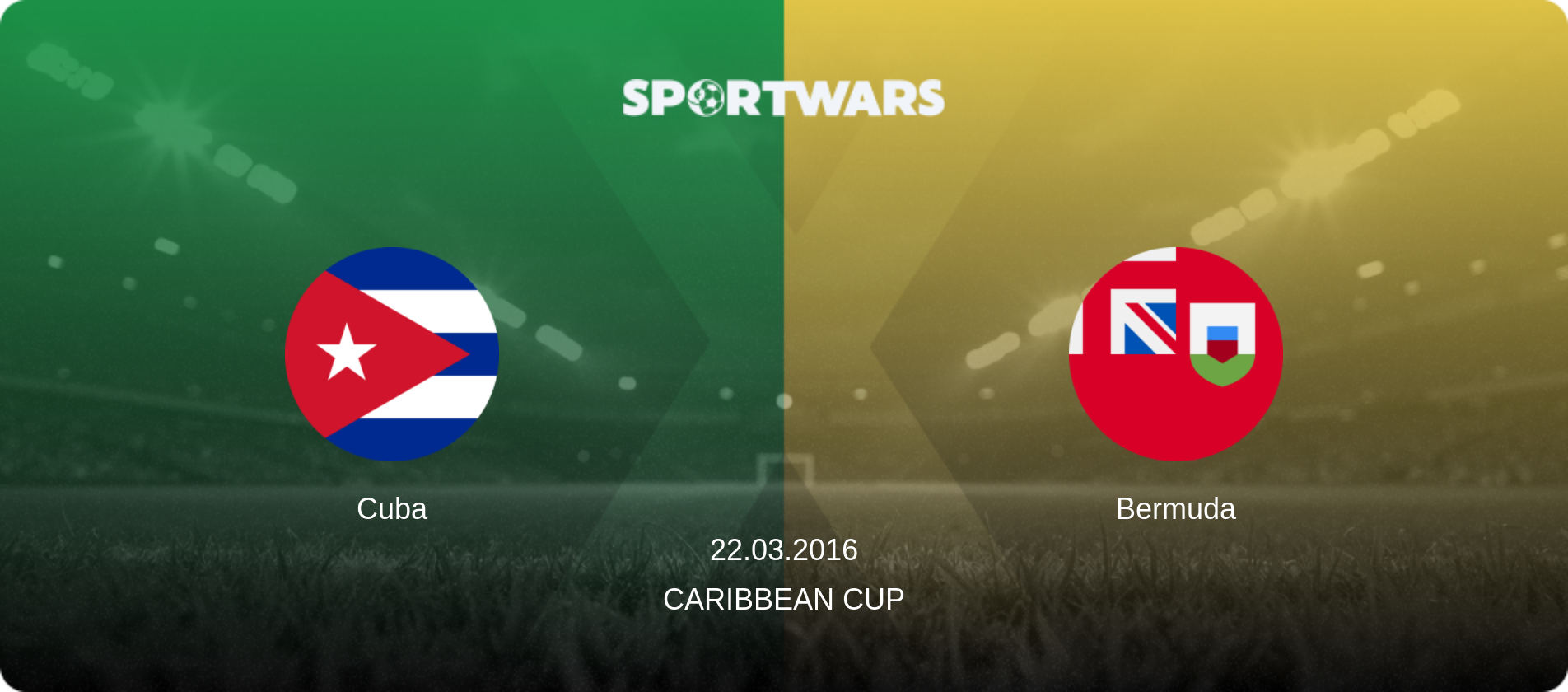 Cuba — Bermuda, 22.03.2016 — Caribbean Cup (match preview)