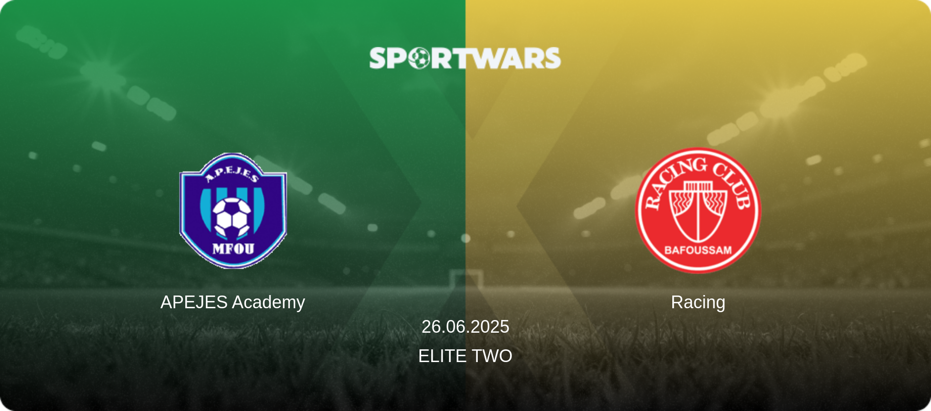 APEJES Academy — Racing, 26.06.2025 — Elite Two (match preview)