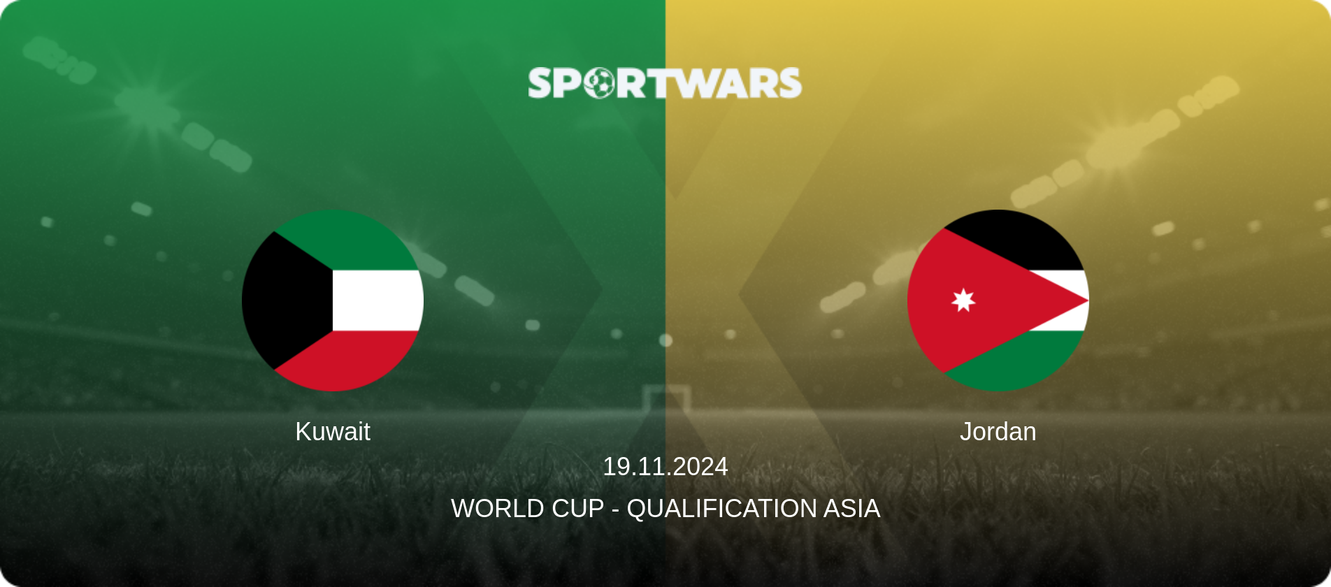 Kuwait — Jordan, 19.11.2024 — World Cup - Qualification Asia (match preview)