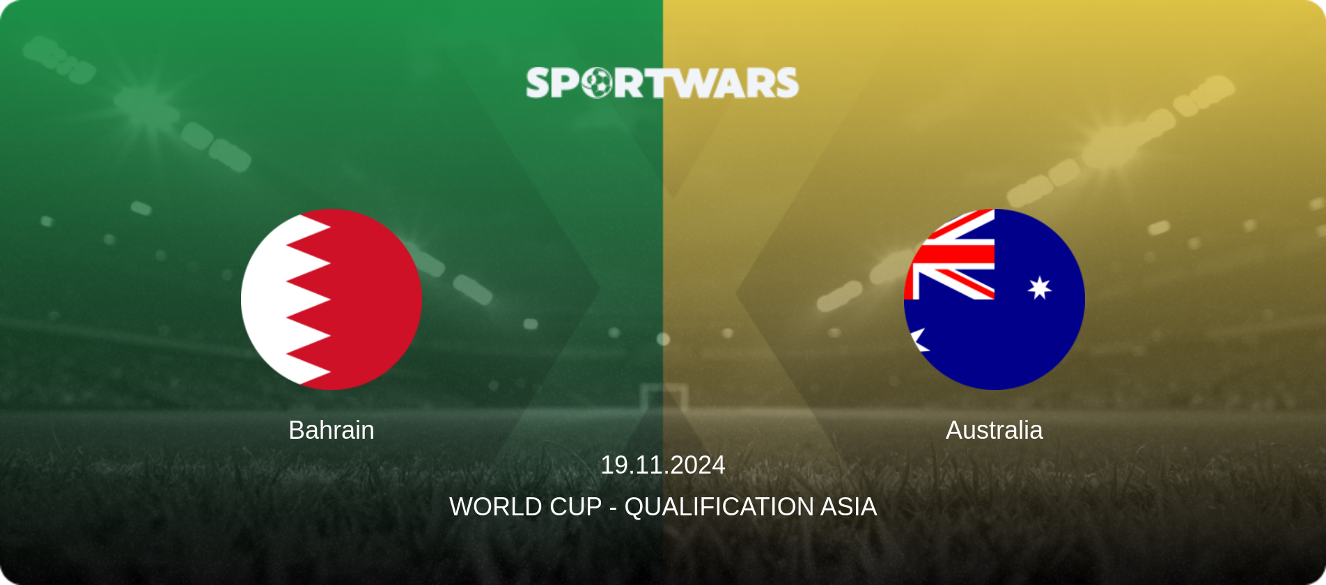 Bahrain — Australia, 19.11.2024 — World Cup - Qualification Asia (match preview)