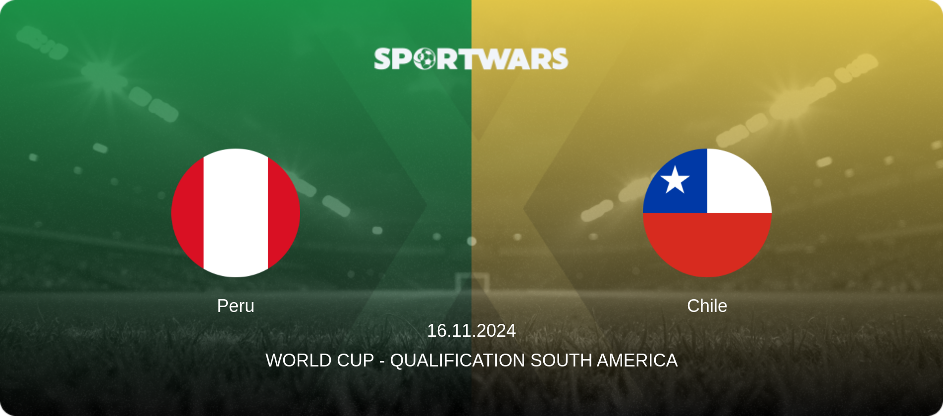 Peru — Chile, 16.11.2024 — World Cup - Qualification South America (match preview)