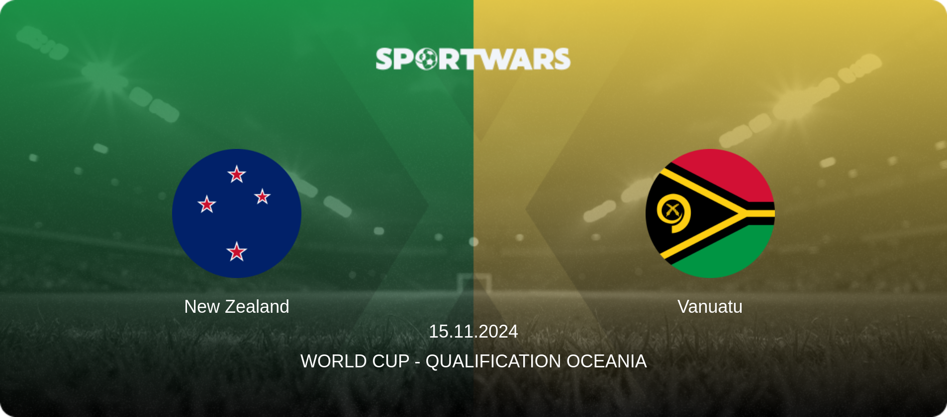 New Zealand — Vanuatu, 15.11.2024 — World Cup - Qualification Oceania (match preview)