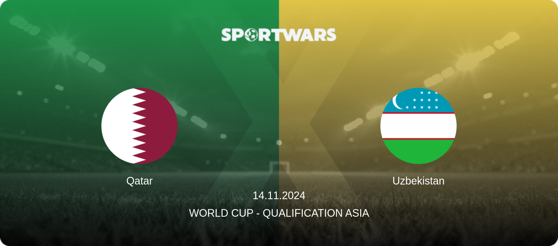 Qatar — Uzbekistan, 14.11.2024 — World Cup - Qualification Asia (match preview)