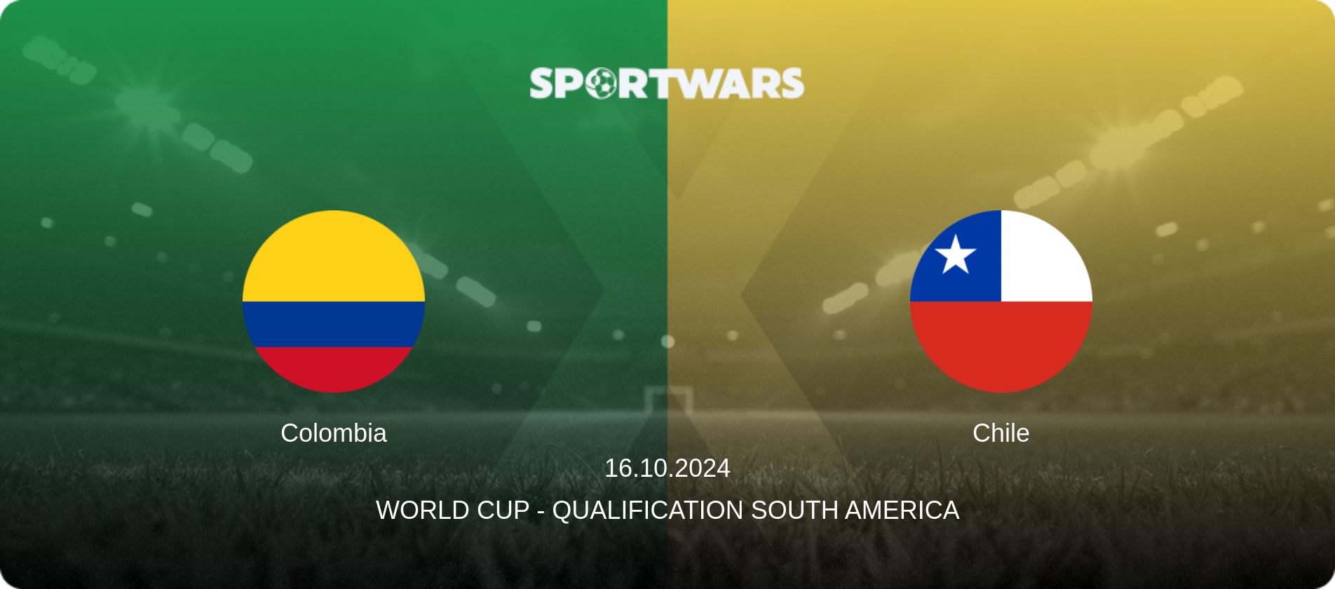Colombia — Chile, 16.10.2024 — World Cup - Qualification South America (match preview)