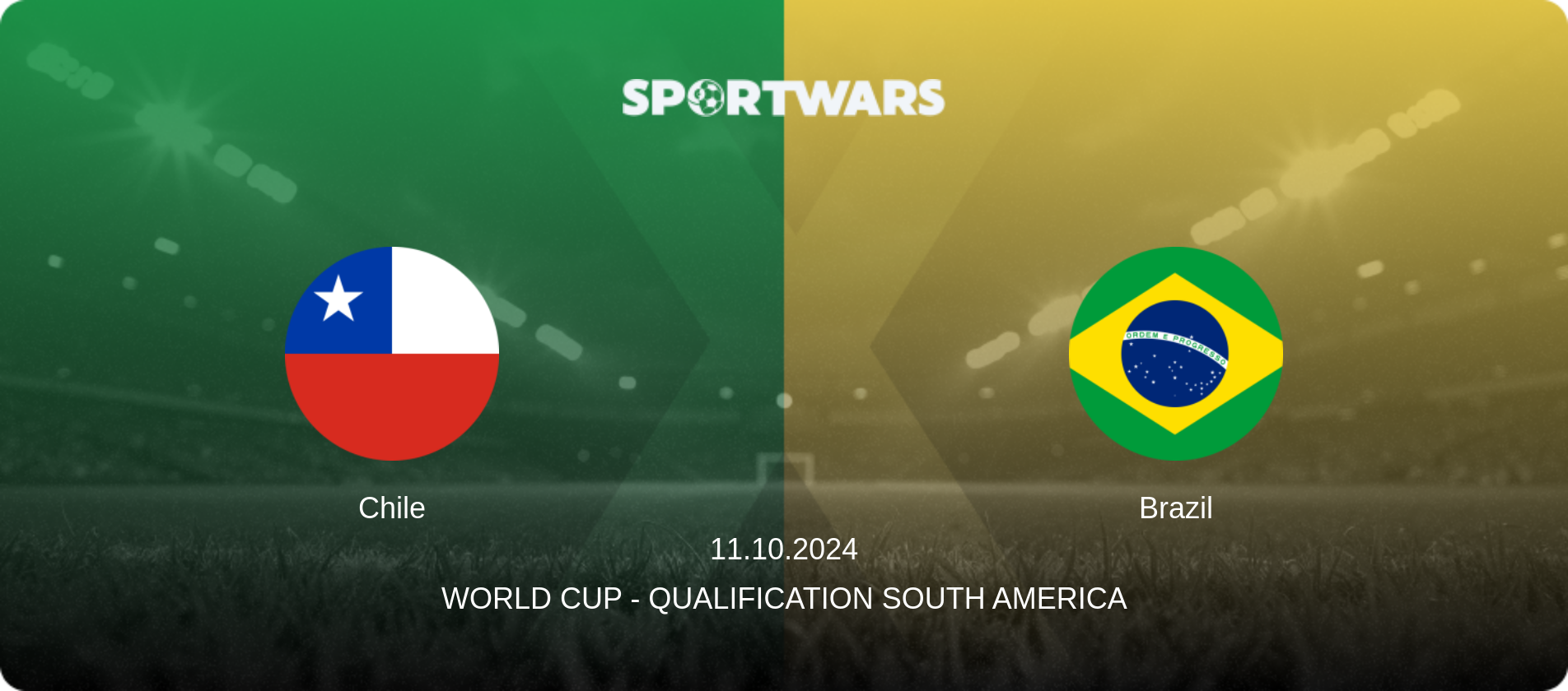 Chile — Brazil, 11.10.2024 — World Cup - Qualification South America (match preview)