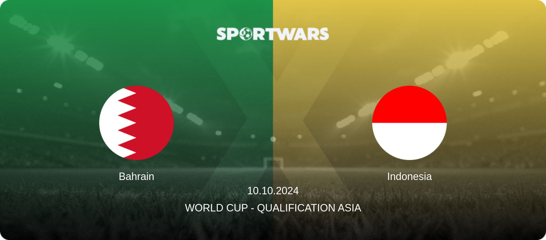 Bahrain — Indonesia, 10.10.2024 — World Cup - Qualification Asia (match preview)