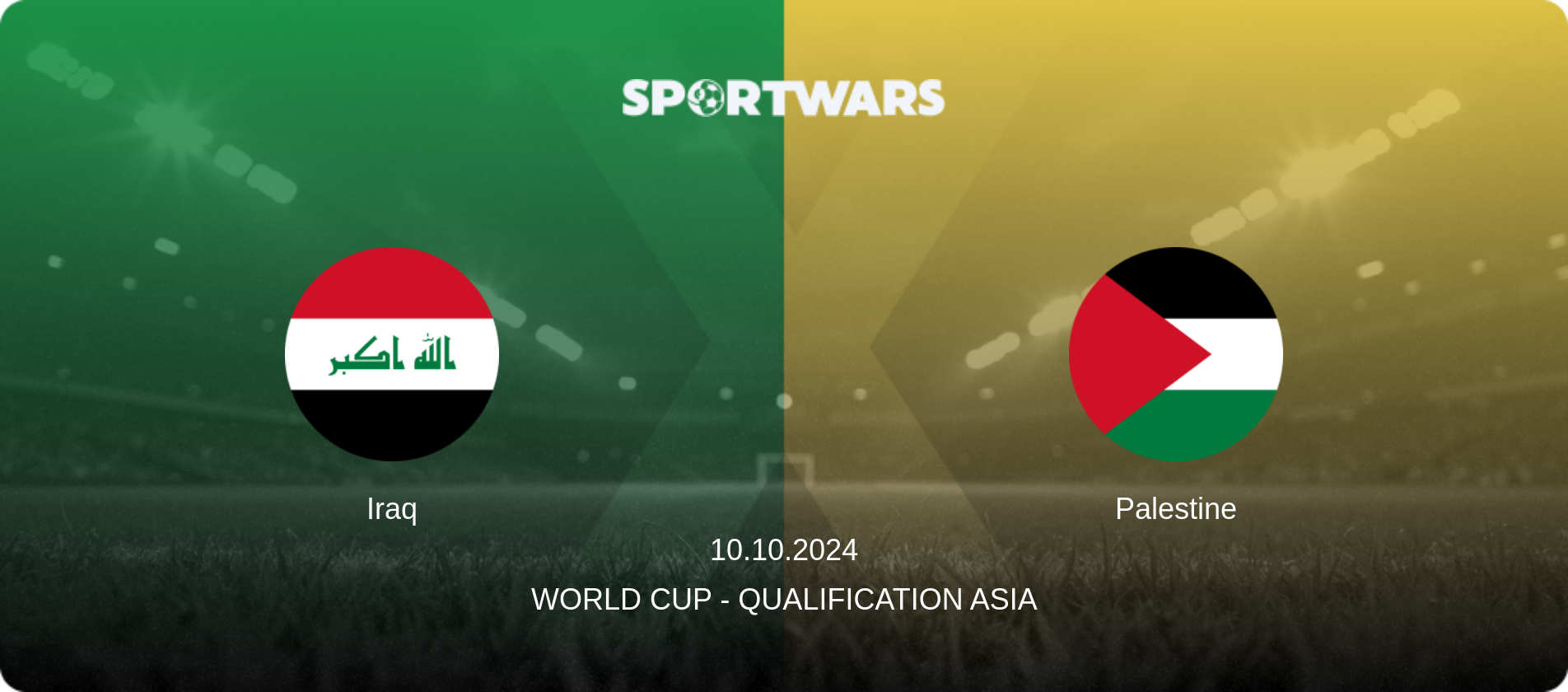 Iraq — Palestine, 10.10.2024 — World Cup - Qualification Asia (match preview)