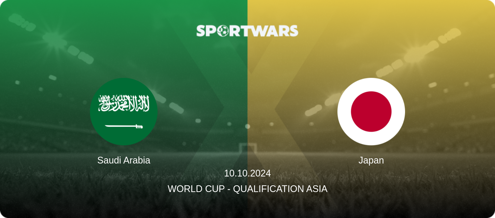 Saudi Arabia — Japan, 10.10.2024 — World Cup - Qualification Asia (match preview)