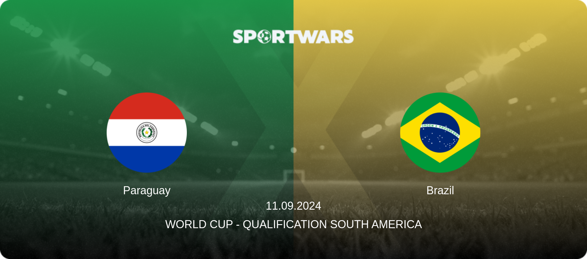 Paraguay — Brazil, 11.09.2024 — World Cup - Qualification South America (match preview)