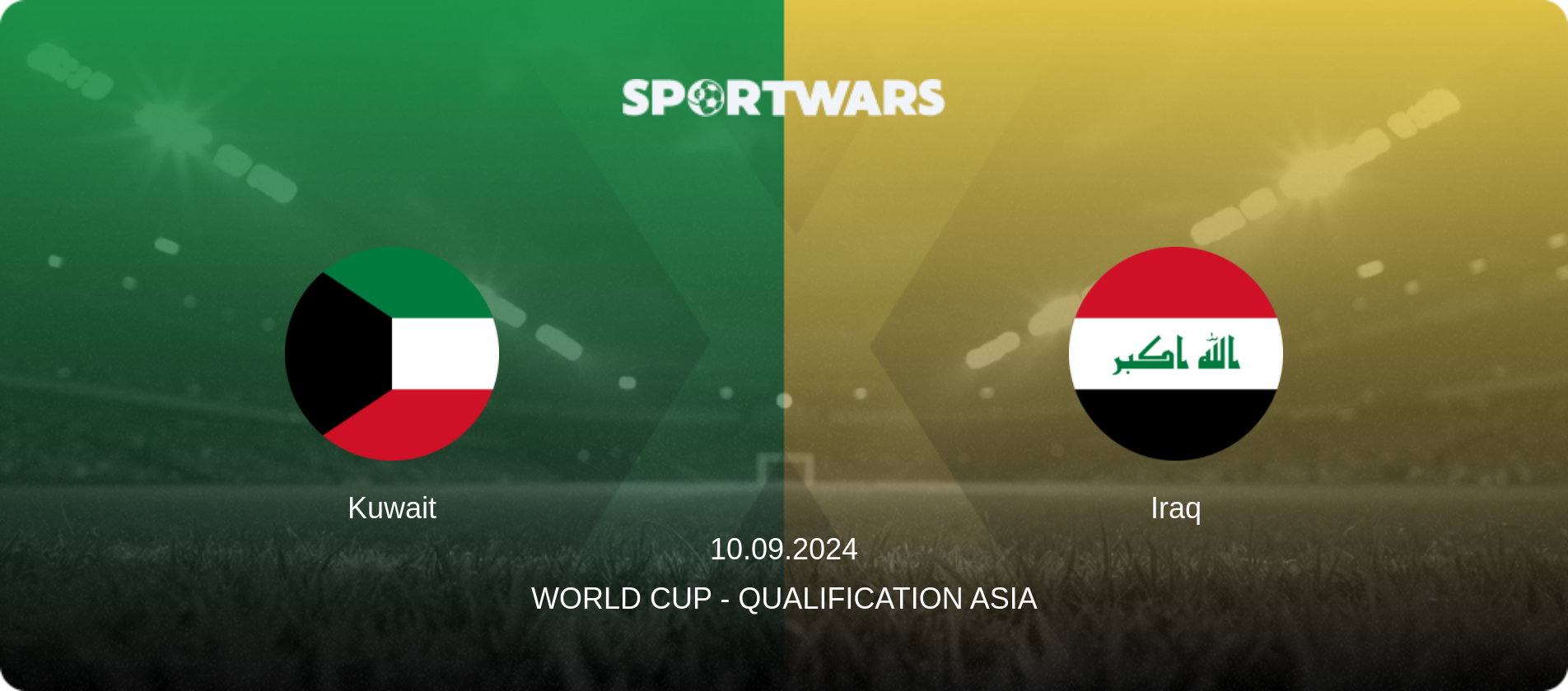 Kuwait — Iraq, 10.09.2024 — World Cup - Qualification Asia (match preview)